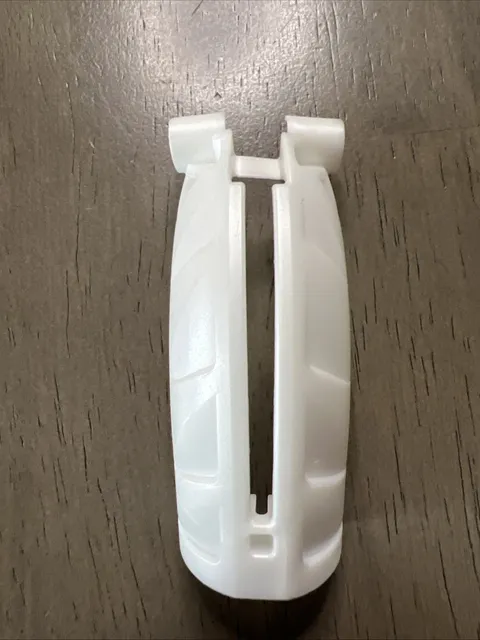 LEGO 44140 Pearl White Bionicle Rahkshi Back Cover With Groove