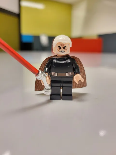 Count Dooku 7752 9515 Clone Wars Star Wars custom lego Minifigure Figure
