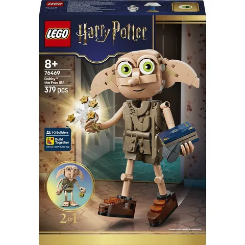LEGO Harry Potter Dobby the Free Elf Buildable Character 76469