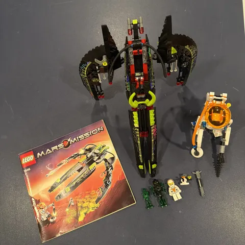 Lego Mars Mission 7646 ETX Alien Infiltrator 100% Complete No Box