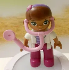 Lego #10606 Duplo Dottie McStuffins MINI Figure Female Stethoscope Girl 2015