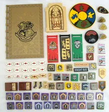 Lot Of 75 Lego Harry Potter Printed & Stickered Bricks Assorted Colors & Styles
