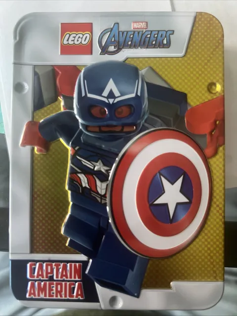 LEGO Marvel Captain America Metal Box 242506-1 (SEALED)