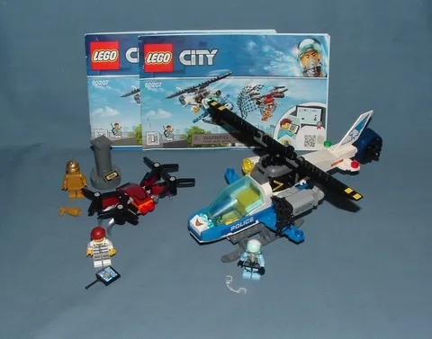 TOWN: CITY, SKY POLICE DRONE CHASE SET 60207 - LEGO - 2019 - USED