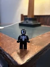 Venom Minifigure White Teeth Together Spider-Man Marvel Comics