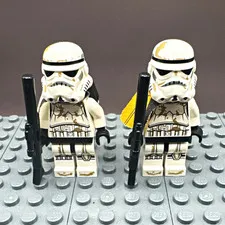 LEGO Star Wars Stormtrooper/Sand Troopers Minifigures Lot of 2