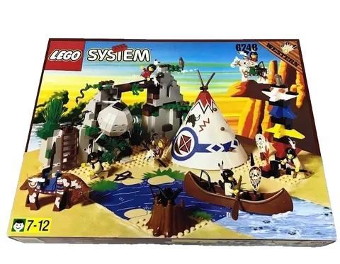 LEGO 6748 Boulder Cliff Canyon Western Indians 1997 New Sealed