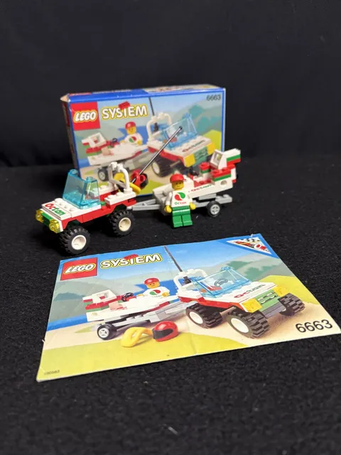 1993 LEGO 6663 Classic Town City Wave Rebel