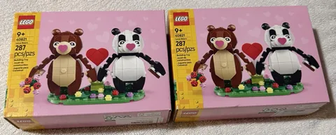 LEGO SEALED 40821 Valentines Love Bears 287 Pieces