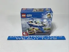 LEGO City Sky Police Jet Patrol 60206 54 Piece Building Kit Set NIB  ! RETIRED