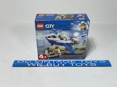 LEGO City Sky Police Jet Patrol 60206 54 Piece Building Kit Set NIB  ! RETIRED