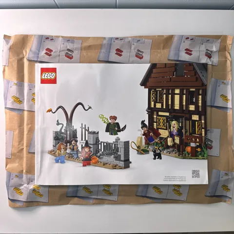 21341  LEGO HOCUS POCUS INSTRUCTION MANUAL ONLY Sanderson Sisters Cottage