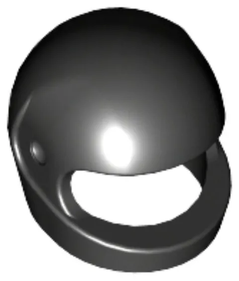 LEGO® Part 2446 - Minifigure, Headgear Helmet Motorcycle (Standard)