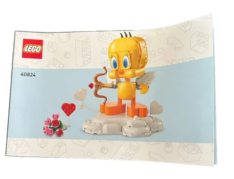 LEGO Sweetheart Tweety Bird BUILDING INSTRUCTIONS MANUAL ONLY 40824