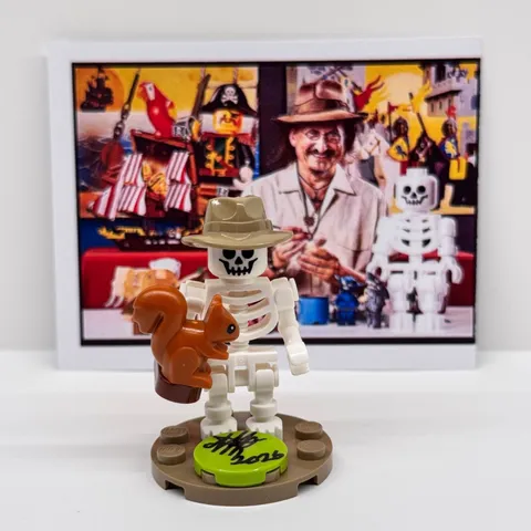 LEGO Inside Tour Minifigure - Designer Niels Milan Pedersen Signed & Placard