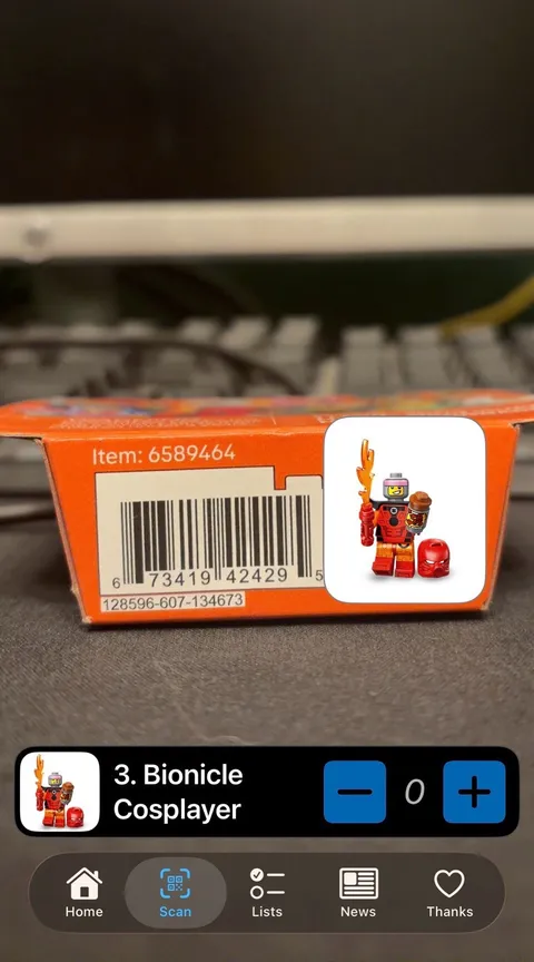 LEGO Minifigures Series 29 Bionicle Cosplayer Minifigure (71052)