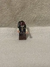 Lego Skeleton Captain Jack Sparrow Minifigure #4181 Pirates Caribbean FREE SHIP