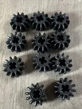 LEGO 32270 Black Technic, Gear 12 Tooth Double Bevel 11 Pieces