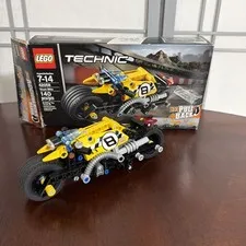 42058 LEGO TECHNIC: Stunt Bike NO RAMP ~ BIKE WITH MANUAL