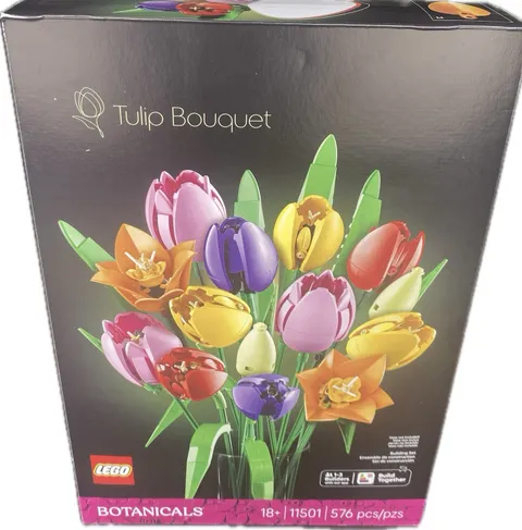 LEGO 11501 Botanicals Tulip Bouquet Building Set (576 Pieces) Brand New Sealed