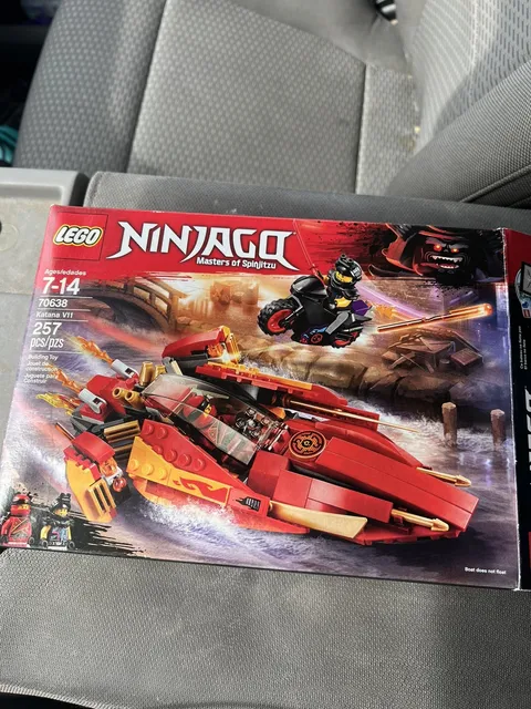 LEGO 70638 Ninjago - Katana V11 w/ Box, no Instructions. Bags factory sealed