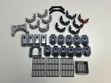 Lego Castle Lot | Wall Panels, Turret Tops, Turret Walls, Gates, etc.