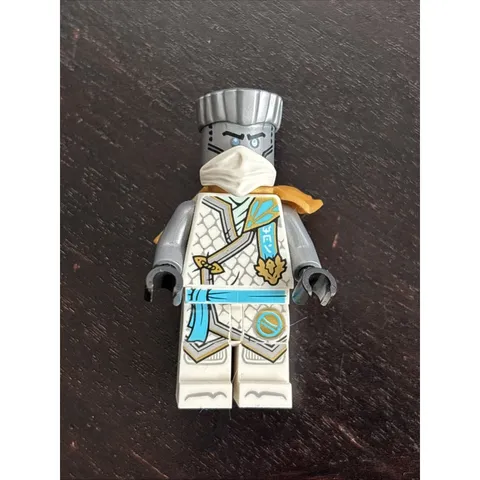 Lego Ninjago Zane Minifigure #njo0906 Dragons Rising Tournament Armor & Scabbard