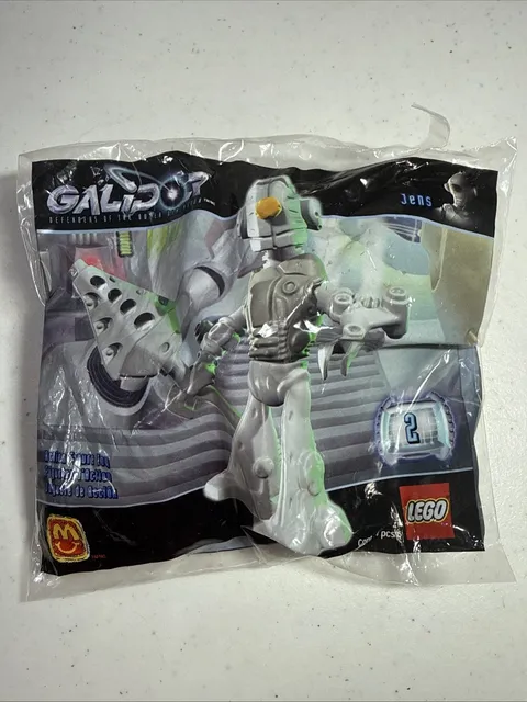 Lego (4042) Galidor Jens Polybag - McDonalds Happy Meal Toy #2 -Vintage