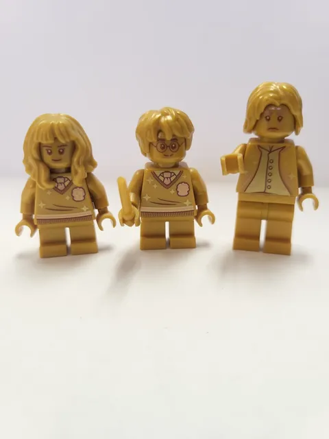 LEGO Harry Potter 20 Years Anniversary Gold Minifigures Set of 3