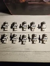 LEGO Lot Of 10 Star Wars Imperial Commando Minifigures 75373 Ambush on Mandalore