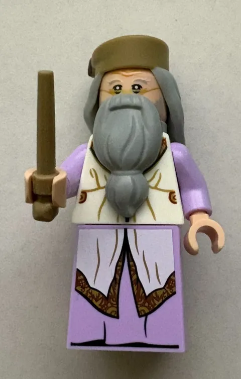 NEW LEGO Harry Potter Albus Dumbledore - Lavender Robe  Minifigure hp190