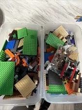 LEGO 5 lbs Pounds Random Parts Pieces Building Plates Blocks Washed Bulk Lot.