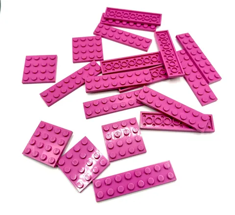 LEGO Dark Pink Plate Lot inv.612