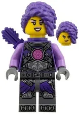 LEGO® Minifig drm100 - Zoey - Dark Purple Quiver