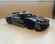 LEGO Technic Koenigsegg Jesko Absolut Gray Hypercar 42173 801 pcs Ages 18+