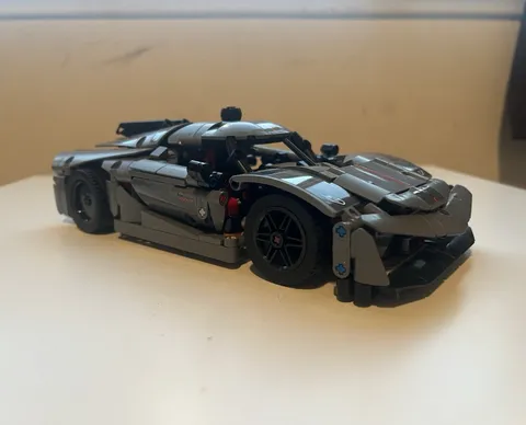 LEGO Technic Koenigsegg Jesko Absolut Gray Hypercar 42173 801 pcs Ages 18+