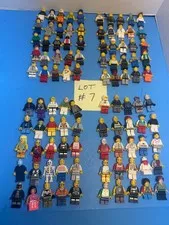 LEGO MINIFIGURE BULK LOT - 100  Minifigures - Different Themes - Used