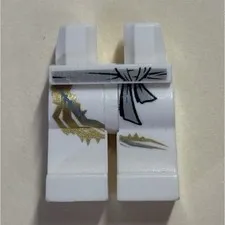 LEGO ninjago Minifigure Legs dx zane used little crack on the back