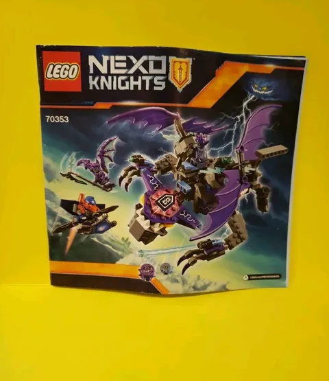 LEGO Nexo Knights The Heligoyle 70353 Instruction Guide MANUAL ONLY