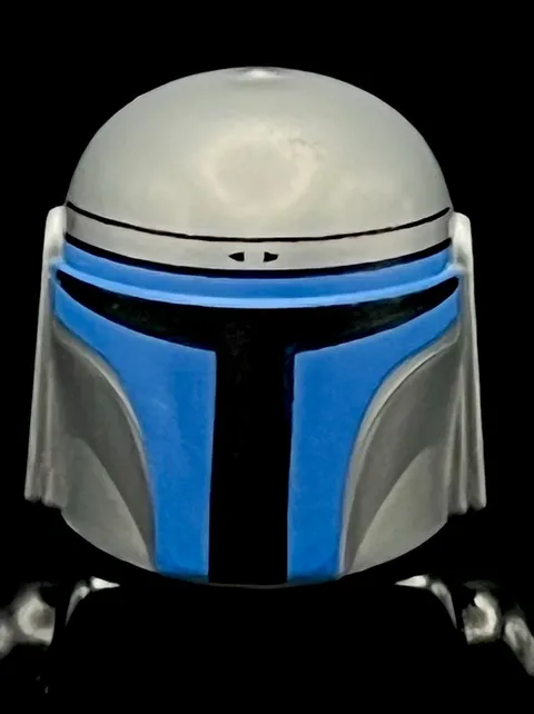 Lego Star Wars Jango Fett Misprint Minifigure Helmet Rare Prototype Test Error