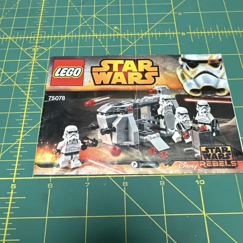 Lego Star Wars (75078) Imperial Troop Transport Instruction Booklet Only