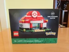 LEGO Pokémon 40911 Mini Pokémon Center Exclusive Limited Edition GWP New/Sealed