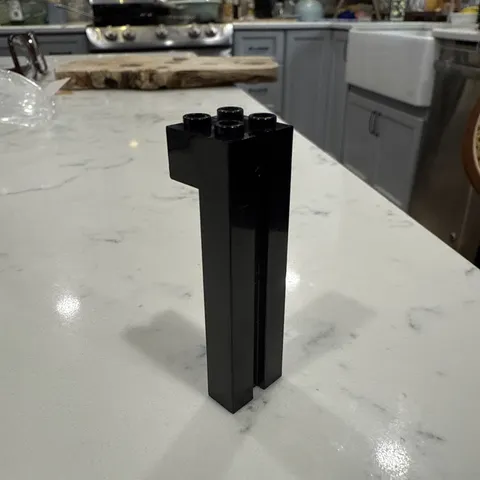 (B6/15) Lego 1x 6056 Führungsschiene schwarz Burg Torführung 6087 6097