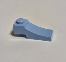 70681 LEGO Parts Arch 1x3 Inverted BRIGHT LIGHT BLUE