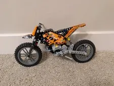 LEGO Technic 42007 Moto Cross Bike – Complete Display Model