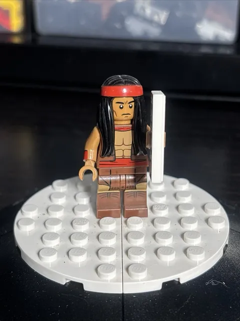 Lego Apache Chief Minifigure Batman Movie Series 2 71020 coltlbm39
