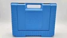 Vintage 1985 LEGO Blue Hard Plastic Carrying Storage Case **NO BLOCKS**