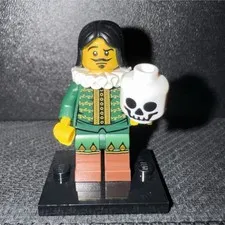 LEGO Minifigures Thespian Actor w/ Skull & Black Stand Series 8 