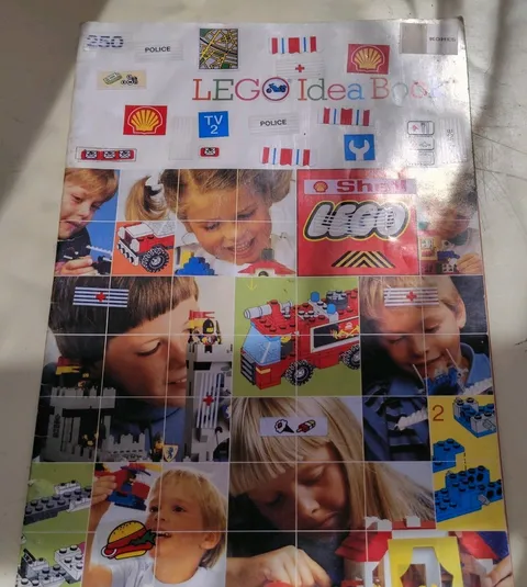 1987 Vintage Lego Idea Book 250 NO STICKERS