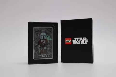 LEGO® Star Wars™ The Mandalorian™ and Grogu™ Metal Card Brand New! GWP